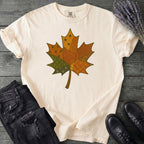 Patchwork Maple Leaf T-Shirt