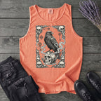 Raven Skull Card Tank Top