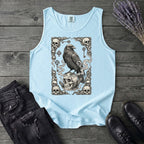 Raven Skull Card Tank Top