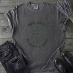 Most Likely To Adopt A Ghost Cat T-Shirt