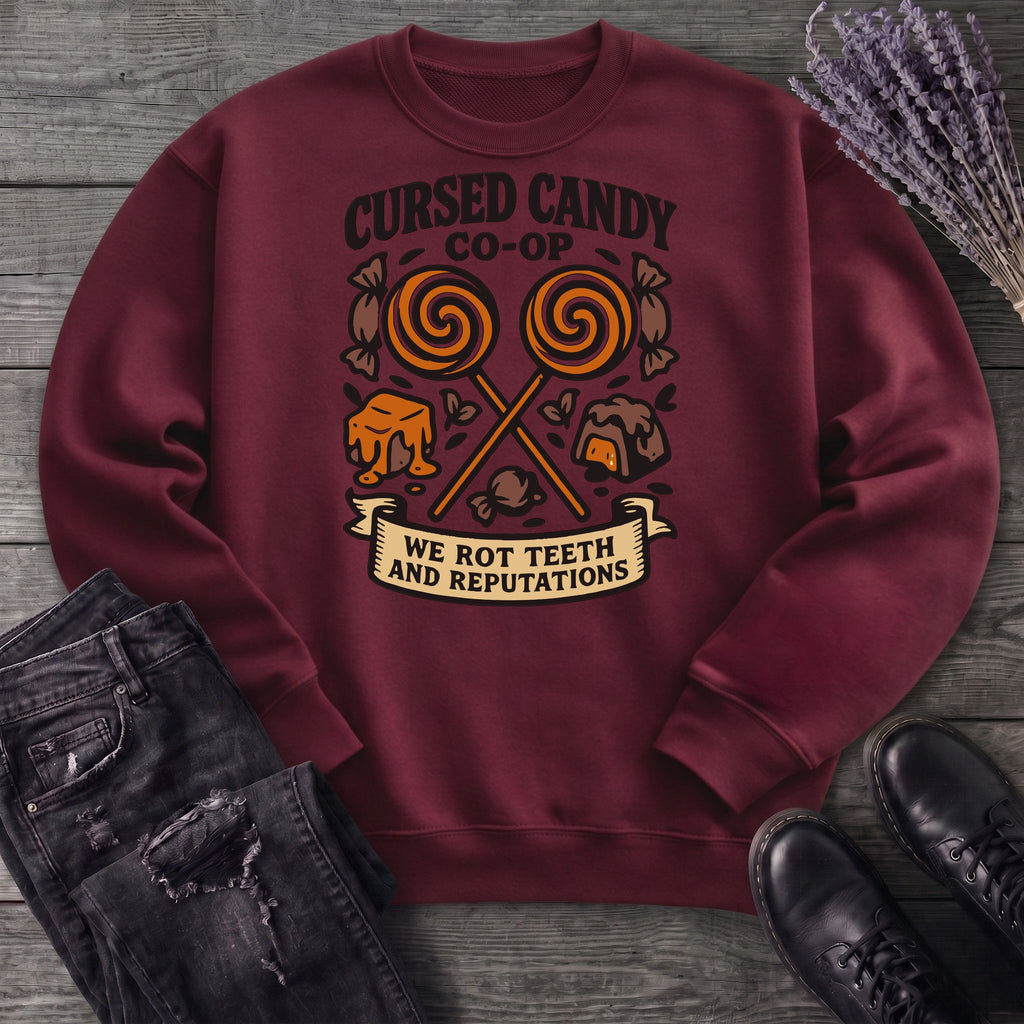 Cursed Candy Co Op Sweatshirt
