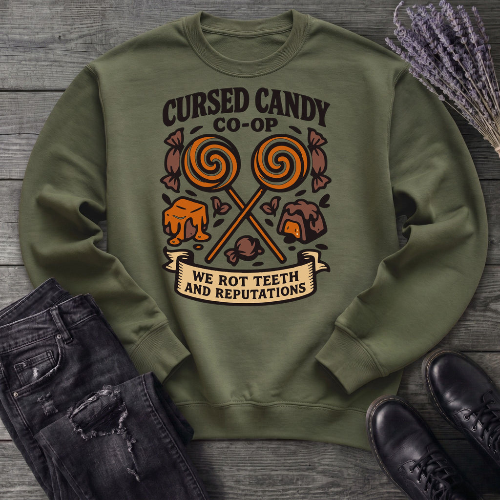 Cursed Candy Co Op Sweatshirt