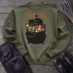 Trick Or Treat Candy Cauldron Sweatshirt