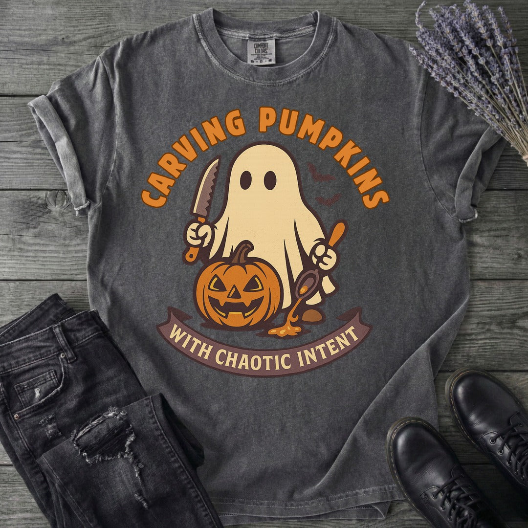 Carving Pumpkins Chaotic T-Shirt