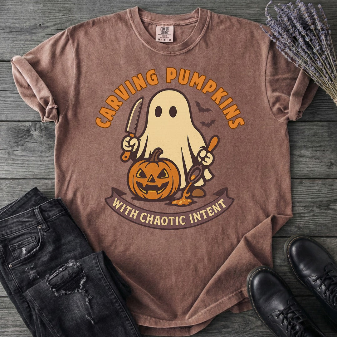 Carving Pumpkins Chaotic T-Shirt