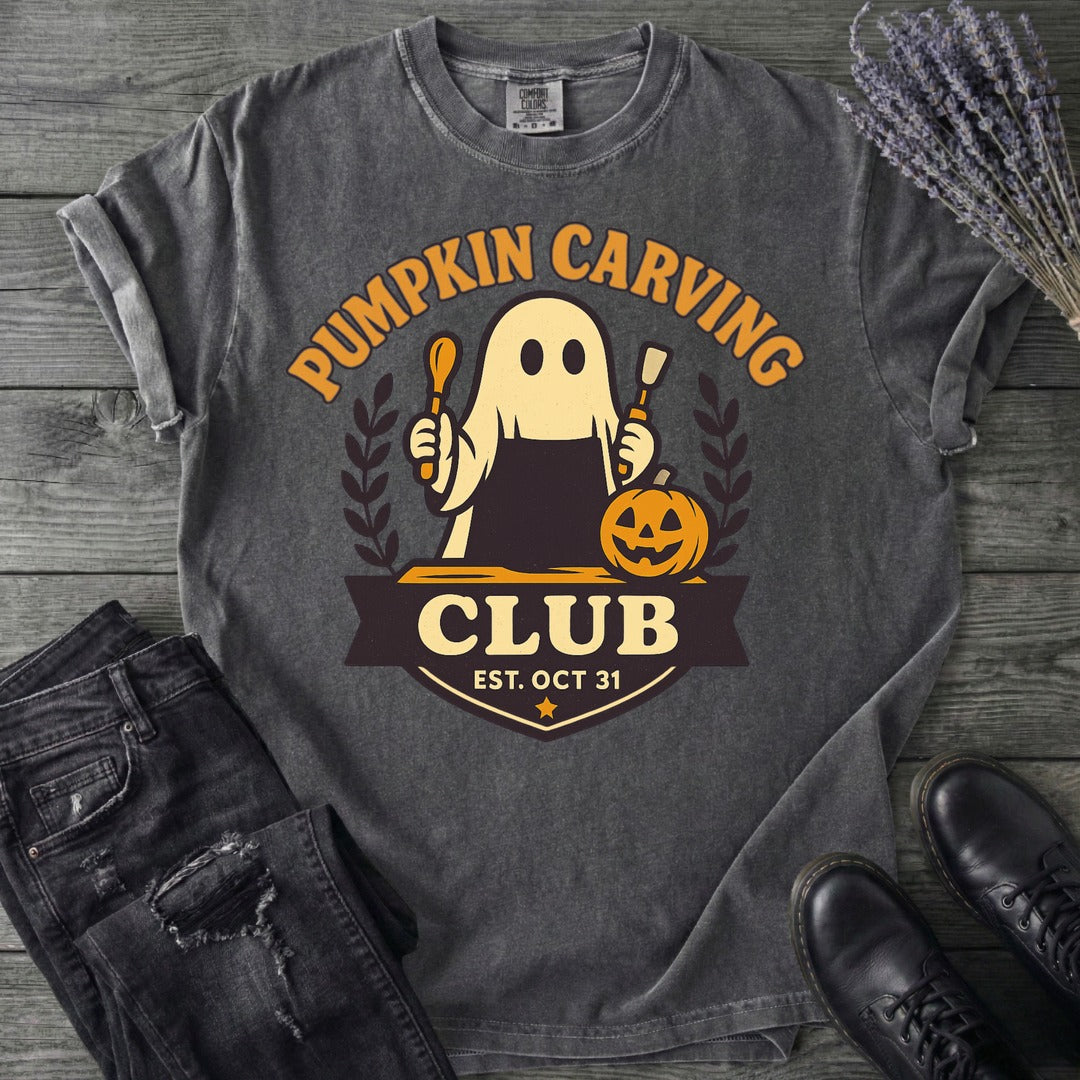 Pumpkin Carving Club T-Shirt