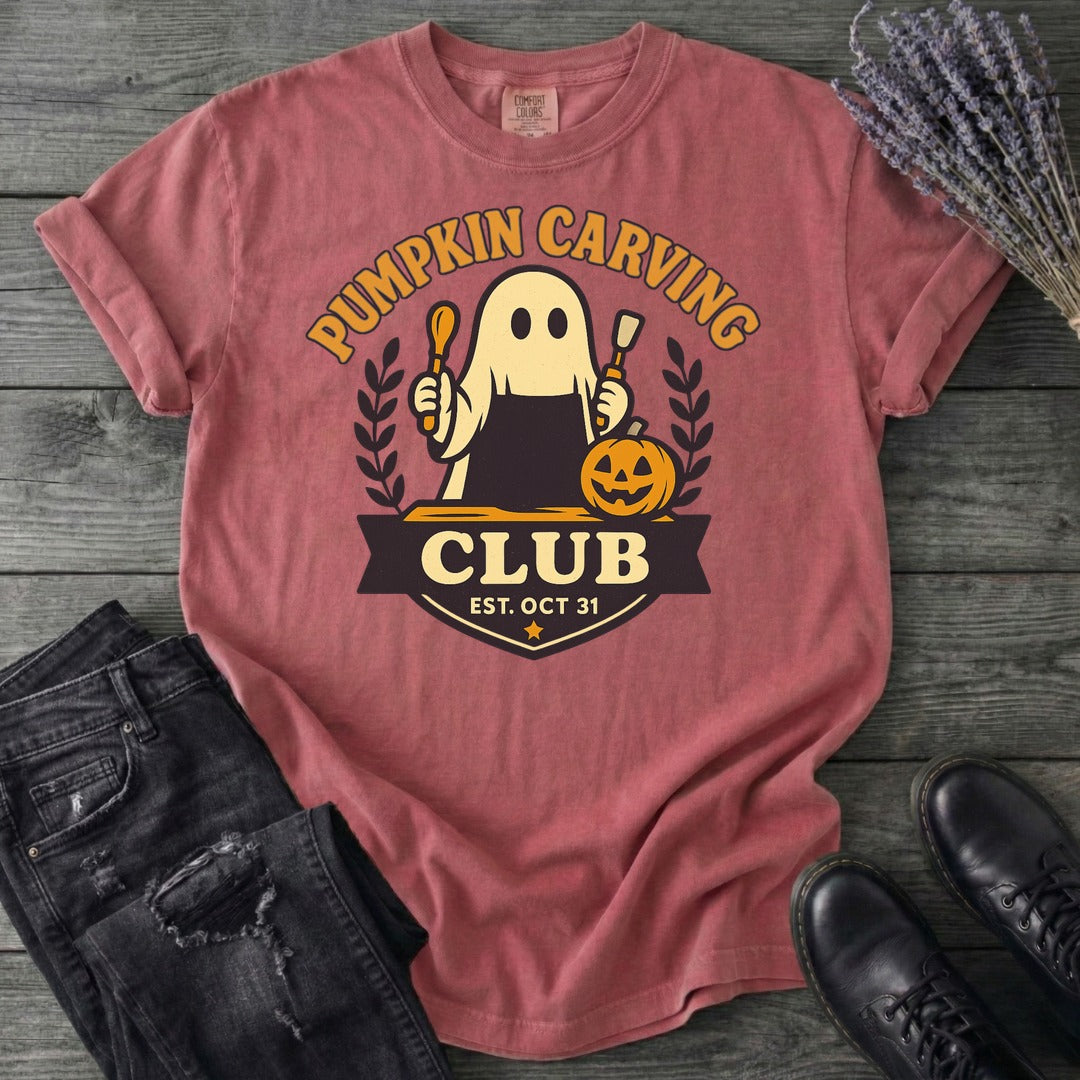 Pumpkin Carving Club T-Shirt