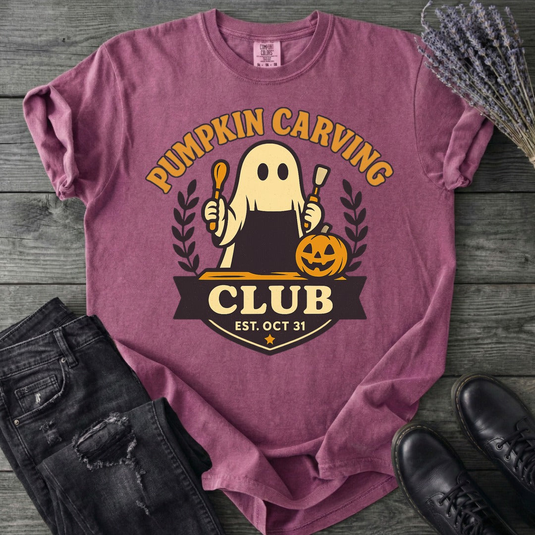 Pumpkin Carving Club T-Shirt