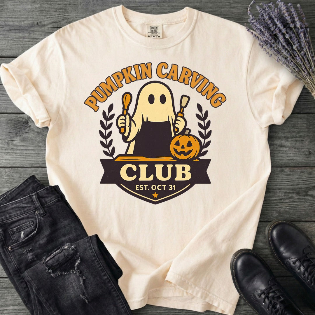 Pumpkin Carving Club T-Shirt