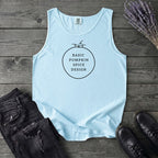 Basic Pumpkin Spice Design Tank Top