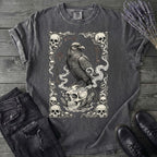 Raven Skull Card T-Shirt