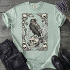 Raven Skull Card T-Shirt