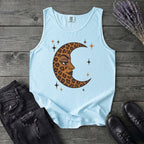 Leopard Print Crescent Moon Tank Top