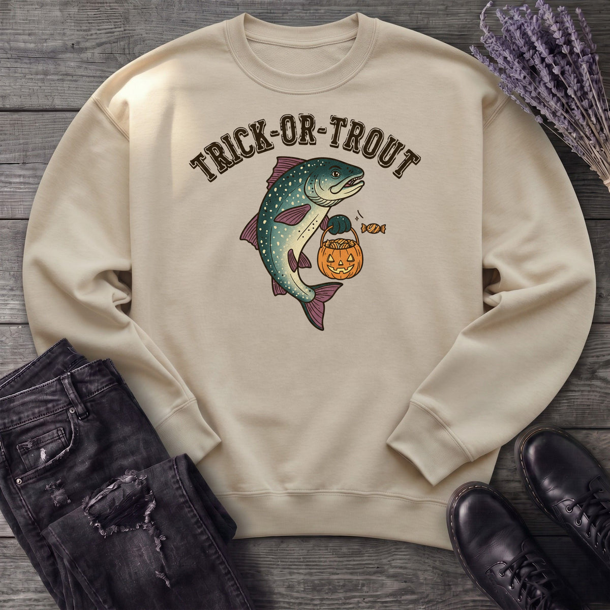 Trick Or Trout Sweatshirt