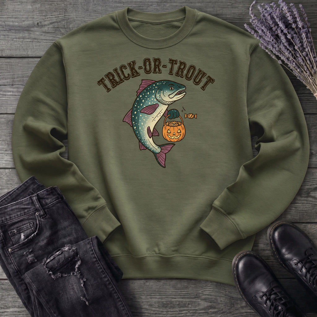 Trick Or Trout Sweatshirt