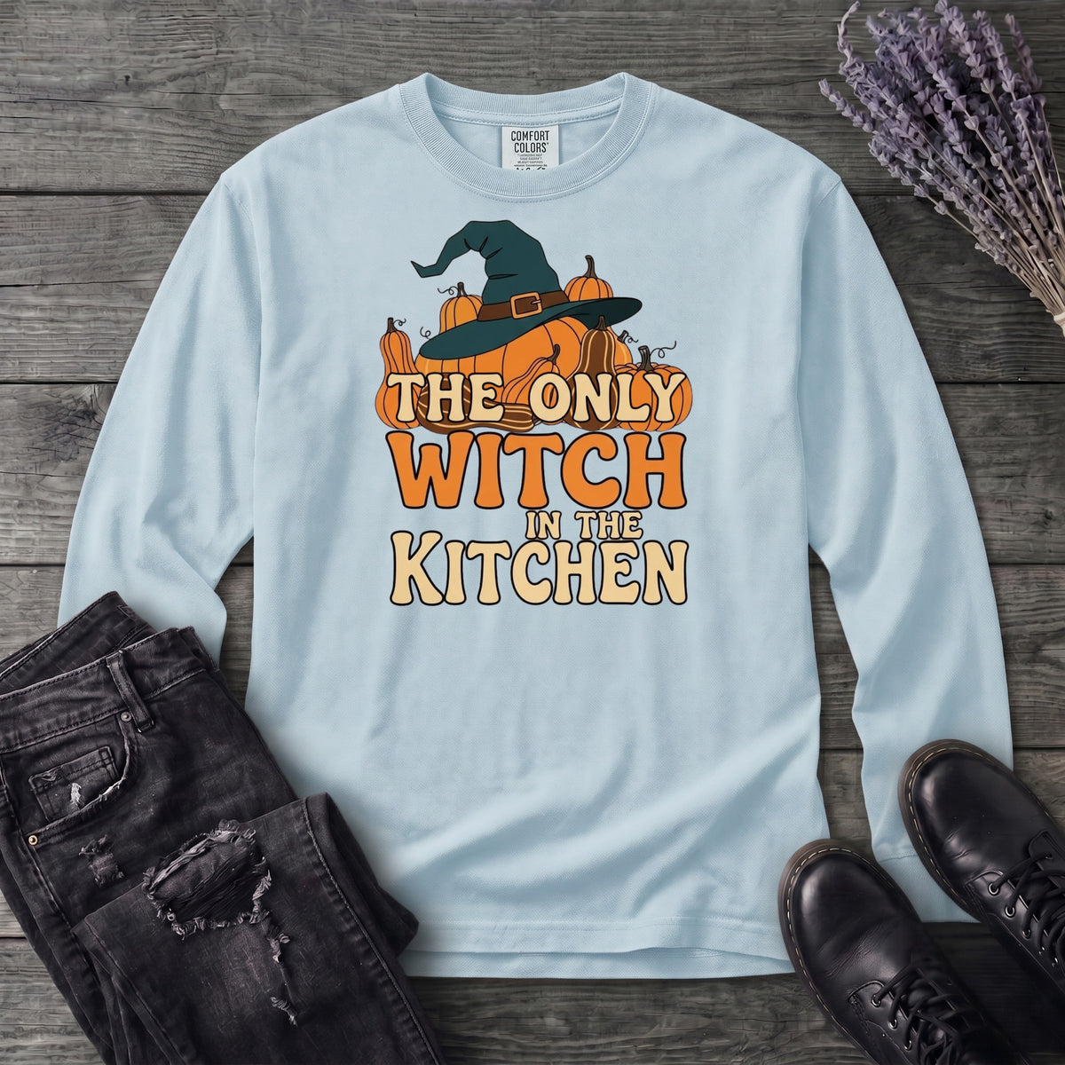 The Only Witch In The Kitchen Long Sleeve T-Shirt