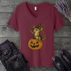 Mouse Witch V-Neck T-Shirt