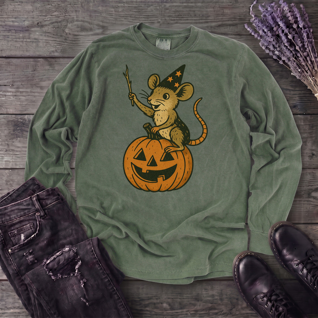 Mouse Witch Long Sleeve T-Shirt
