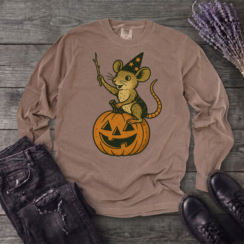Mouse Witch Long Sleeve T-Shirt