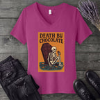 Death By Chocolate V-Neck T-Shirt