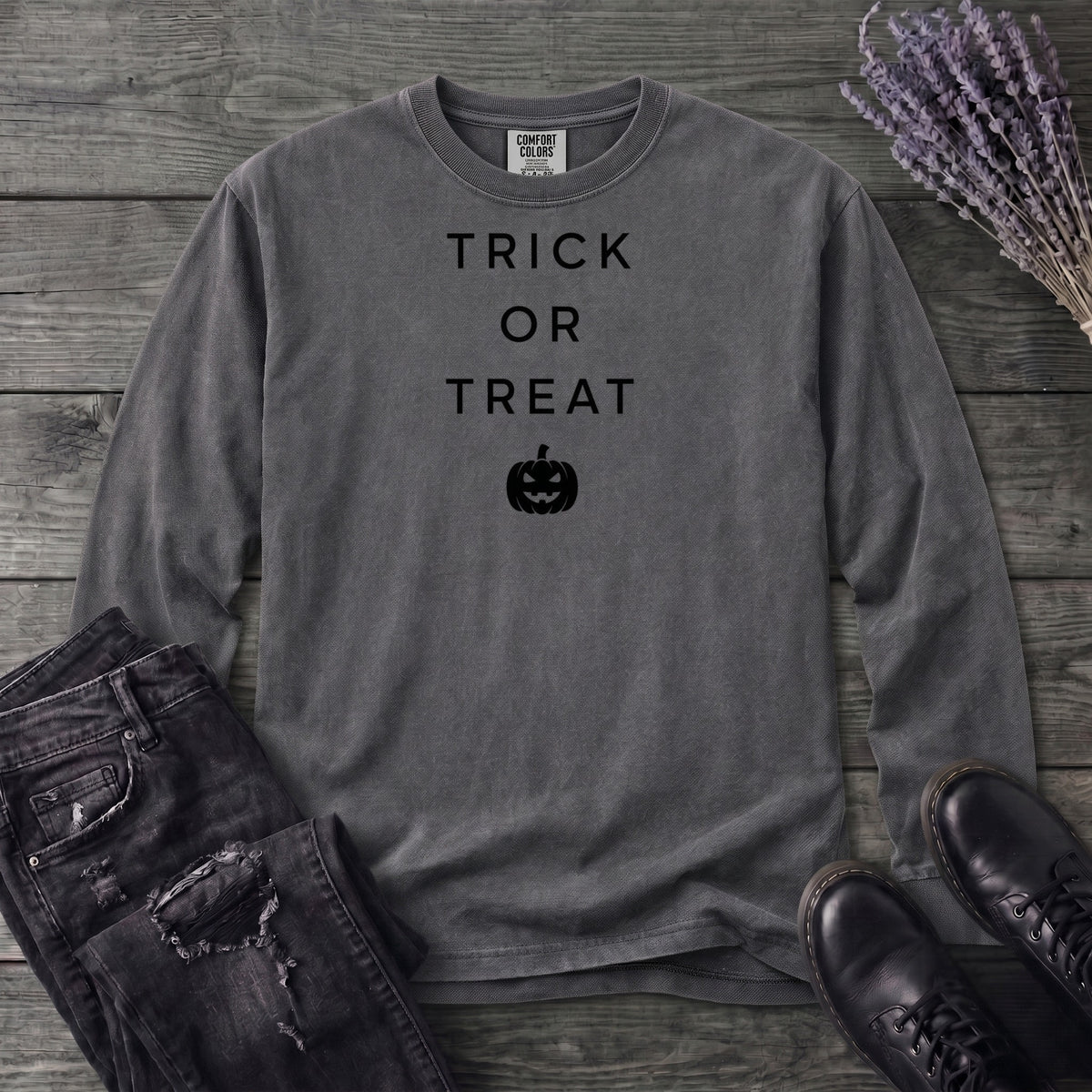 Trick Or Treat Long Sleeve T-Shirt