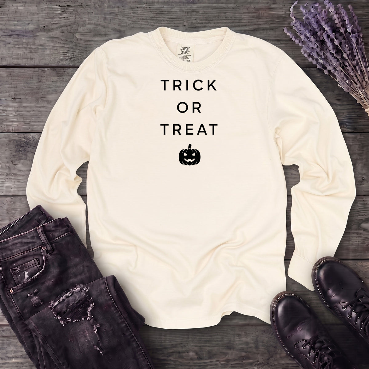Trick Or Treat Long Sleeve T-Shirt