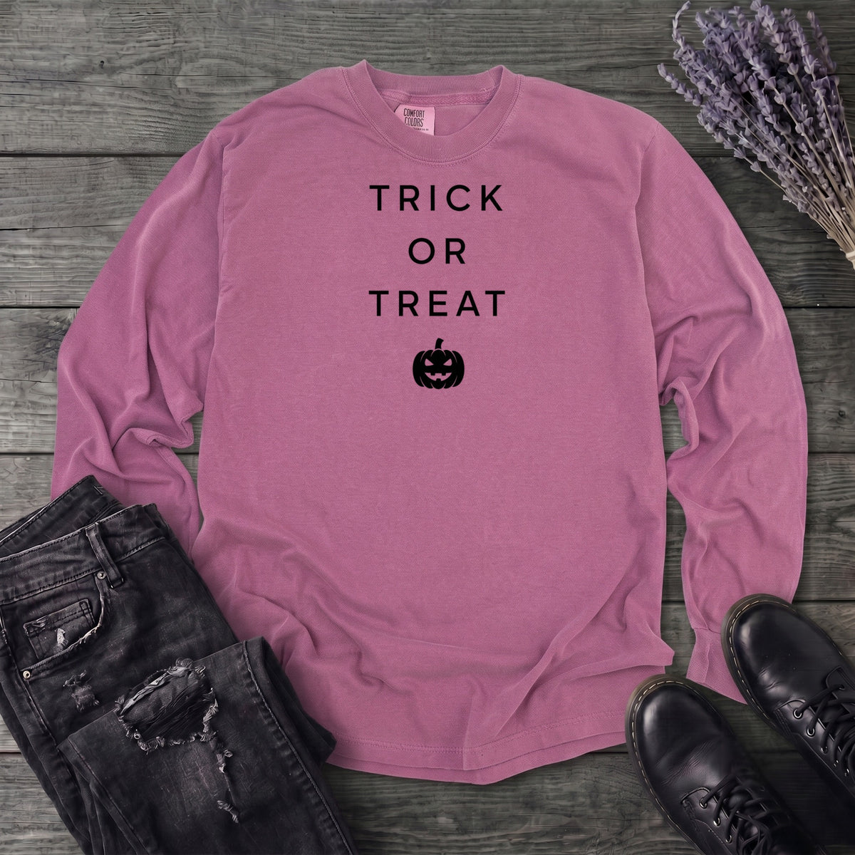 Trick Or Treat Long Sleeve T-Shirt
