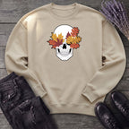 Fall Leaf Skull Sweatshirt