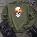 Fall Leaf Skull Sweatshirt