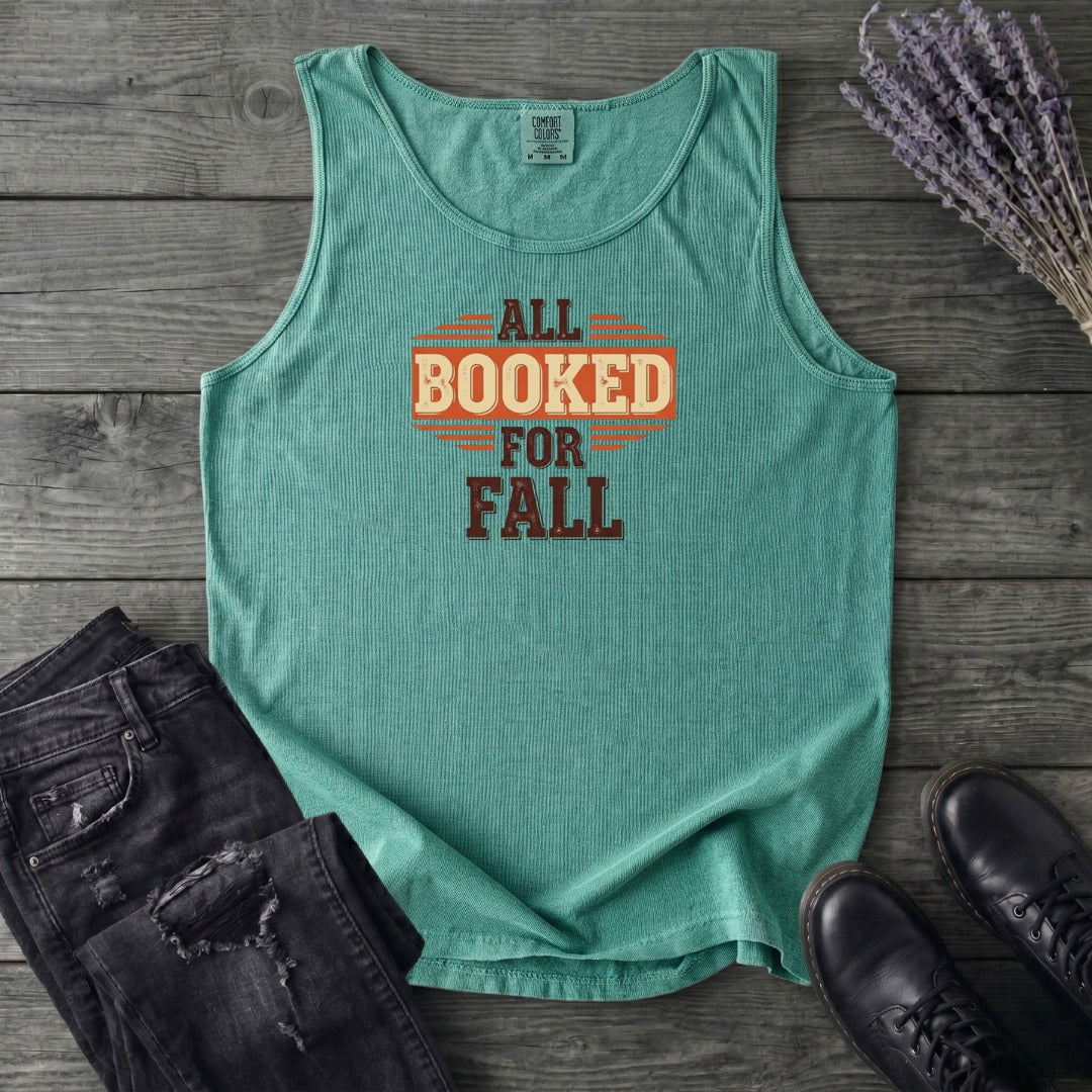 All Booked For Fall Tank Top