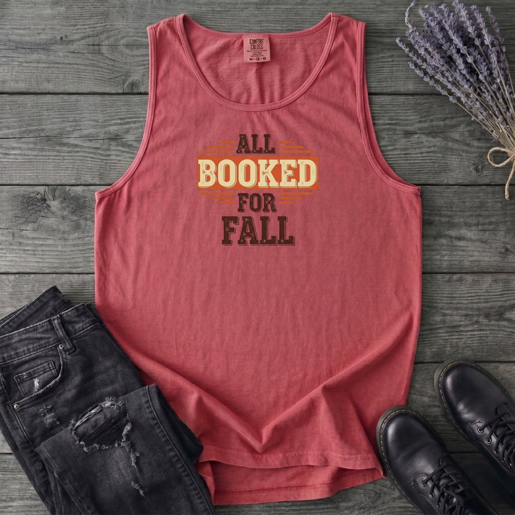 All Booked For Fall Tank Top