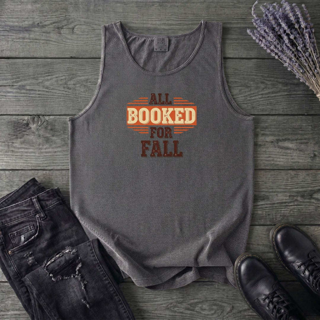 All Booked For Fall Tank Top