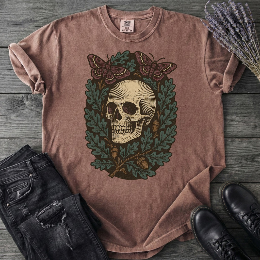 Skull And Moths T-Shirt