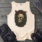 Skull And Moths Tank Top