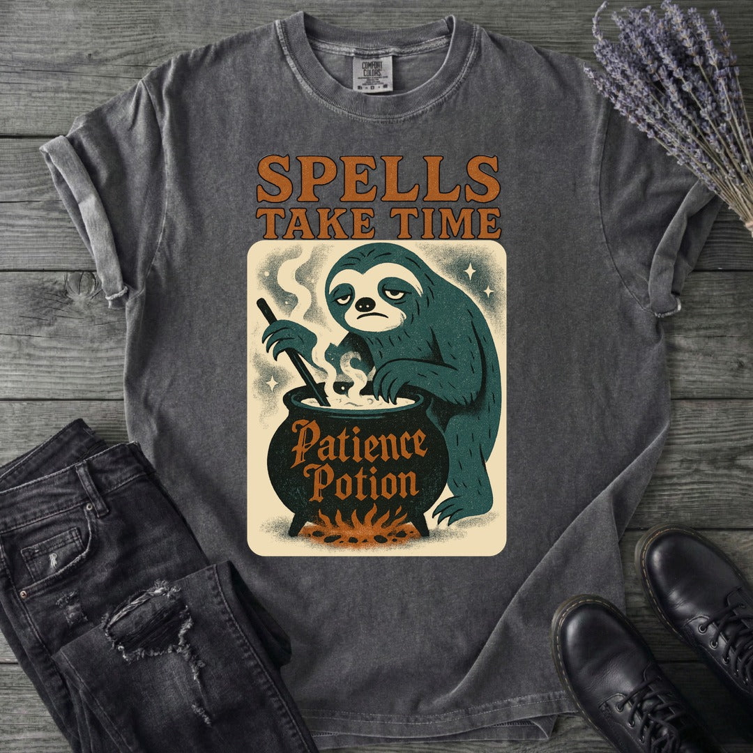 Spells Take Time T-Shirt