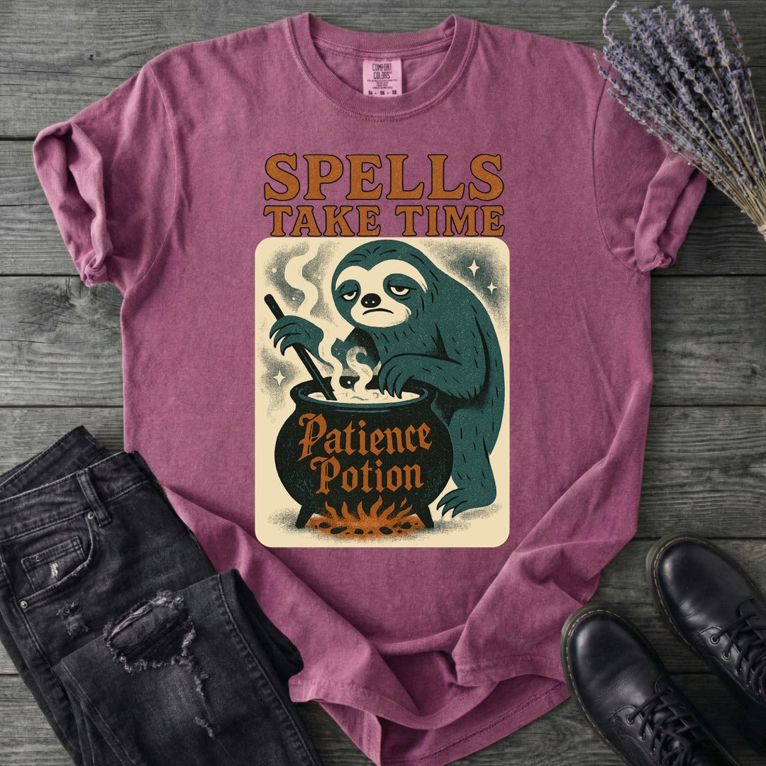 Spells Take Time T-Shirt