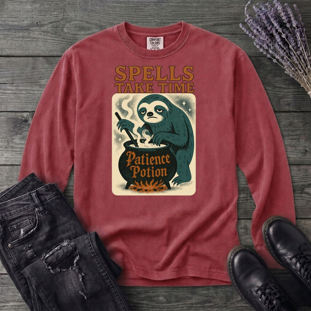 Spells Take Time Long Sleeve T-Shirt