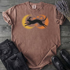 Witch Cat Celestial Ufo T-Shirt