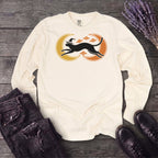 Witch Cat Celestial Ufo Long Sleeve T-Shirt