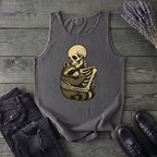 Skeleton Raccoon Hug Tank Top