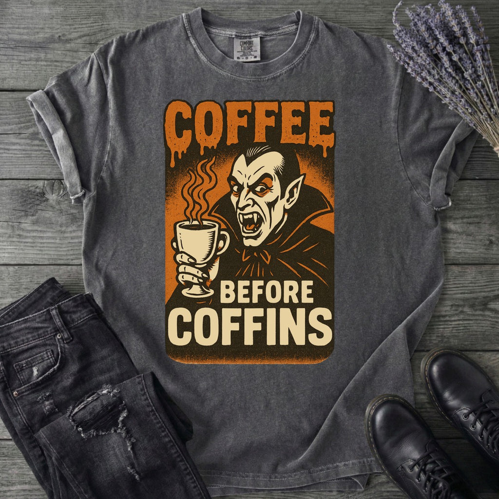 Coffee Before Coffins T-Shirt
