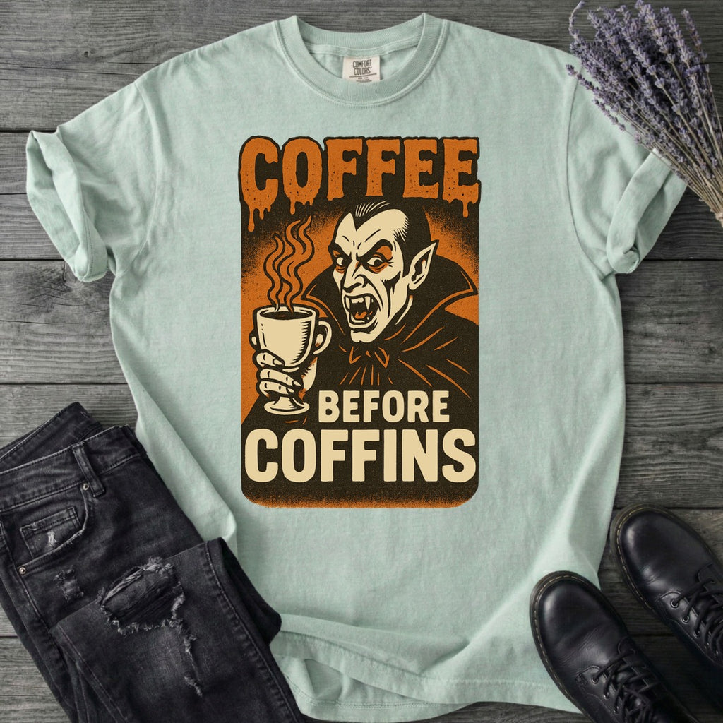 Coffee Before Coffins T-Shirt