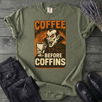Coffee Before Coffins T-Shirt