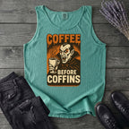 Coffee Before Coffins Tank Top