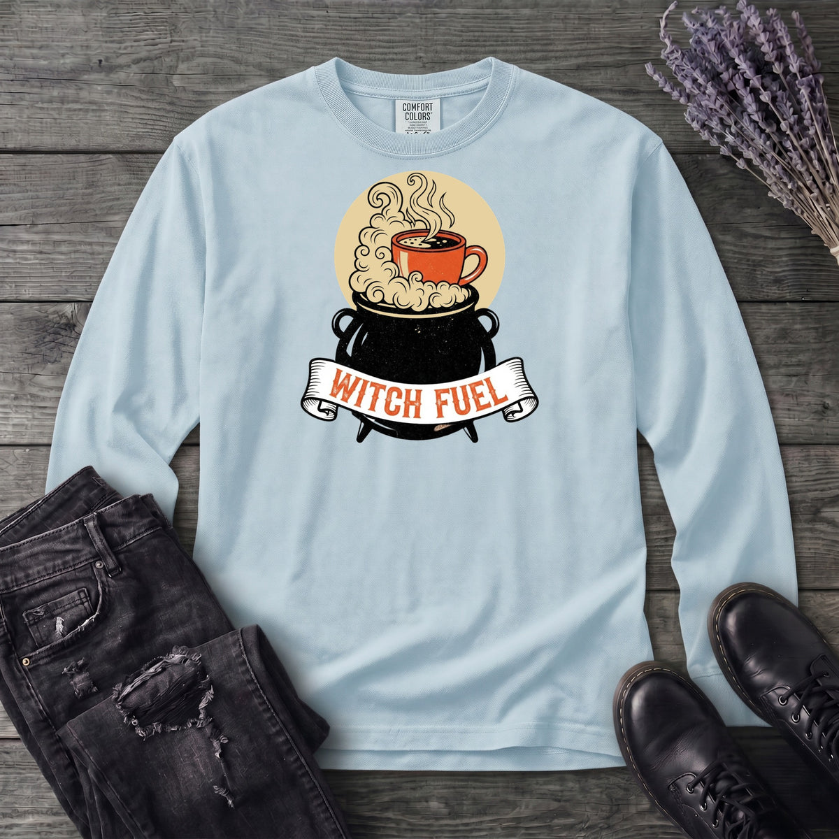Witch Fuel Long Sleeve T-Shirt
