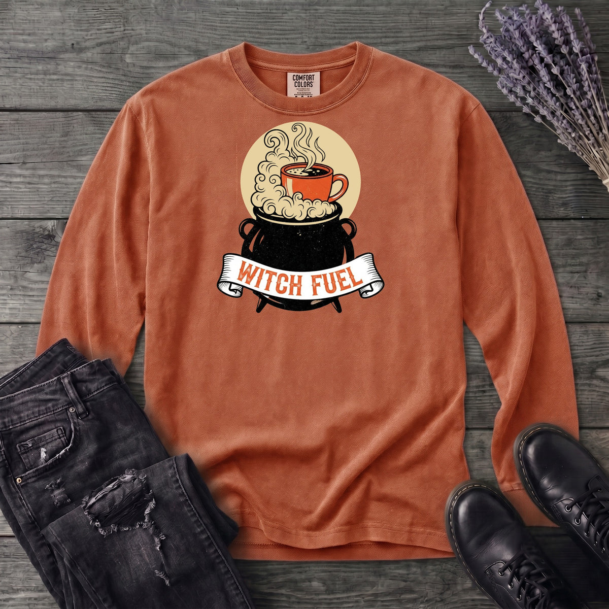 Witch Fuel Long Sleeve T-Shirt