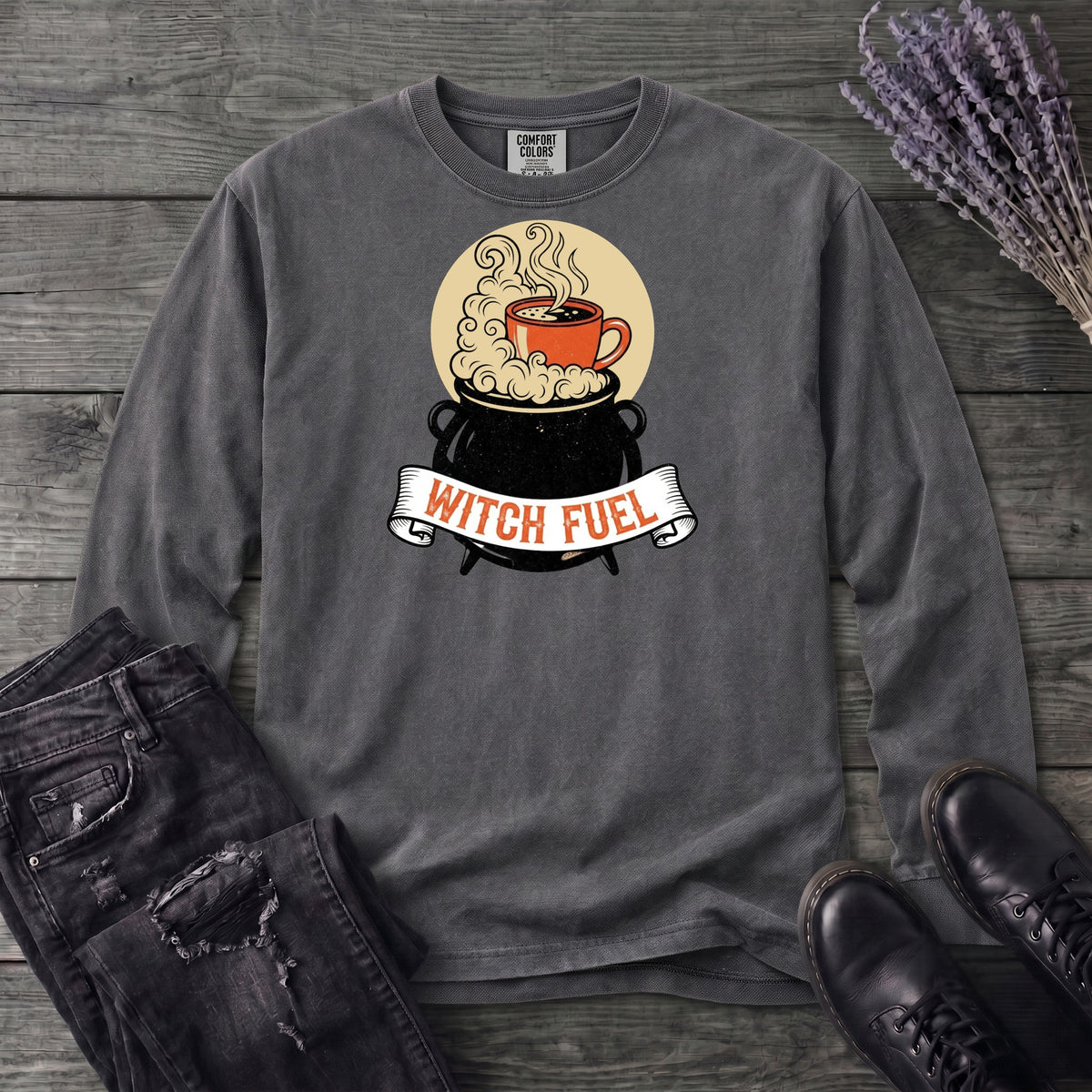 Witch Fuel Long Sleeve T-Shirt