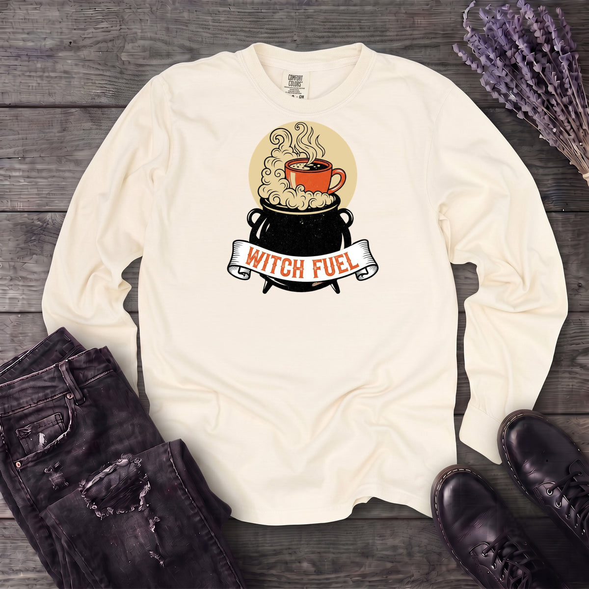 Witch Fuel Long Sleeve T-Shirt