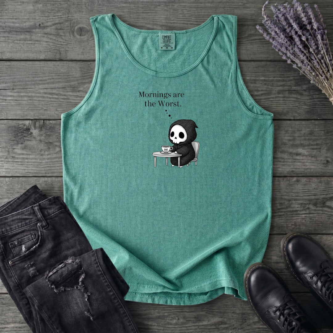 Mornings Are The Worst Tank Top