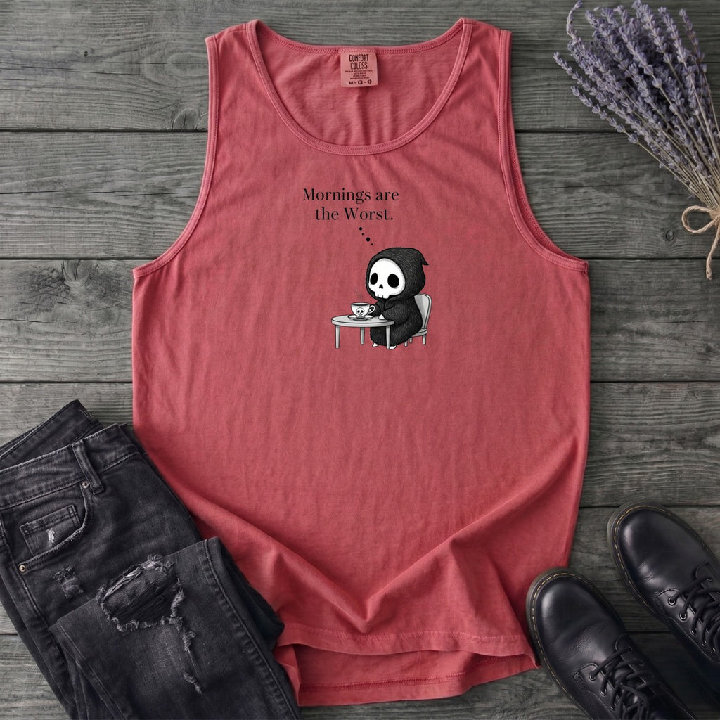 Mornings Are The Worst Tank Top